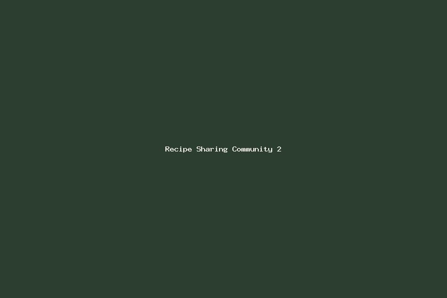 Recipe Sharing Community screenshot 2