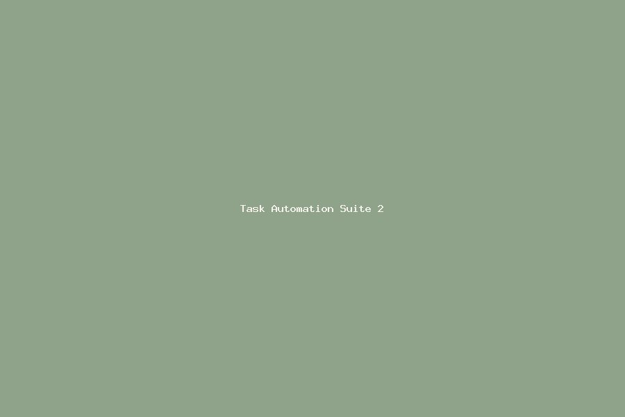 Task Automation Suite screenshot 2
