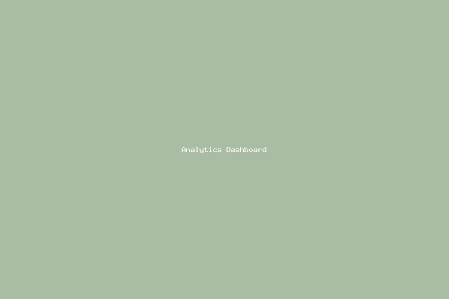 Analytics Dashboard